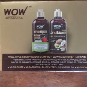 Wow Apple Cider Vinegar +conditioner set